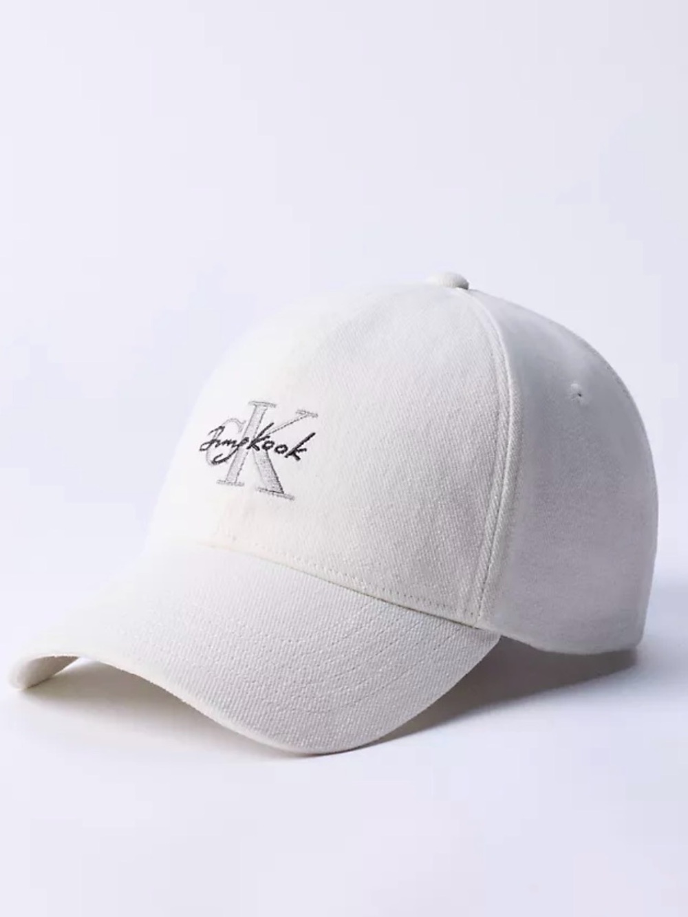 Jung Kook for Calvin Klein Baseball Cap white new with tags